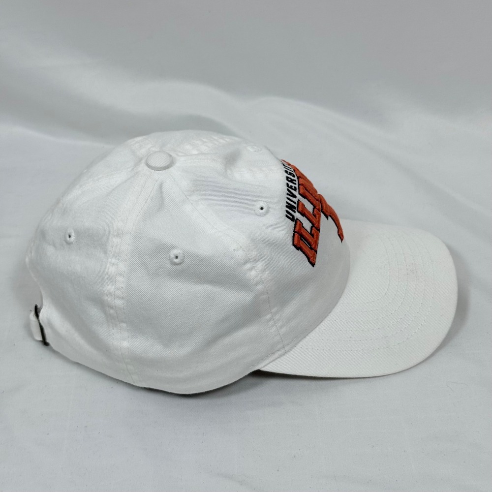 University of Illinois Fighting Illini Zephyr White Adjustable Baseball Cap - Picture 5 of 11